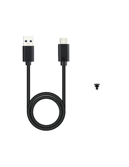 Tooq Caja Externa SSD M2 NGFF NVMe USB C Negro
