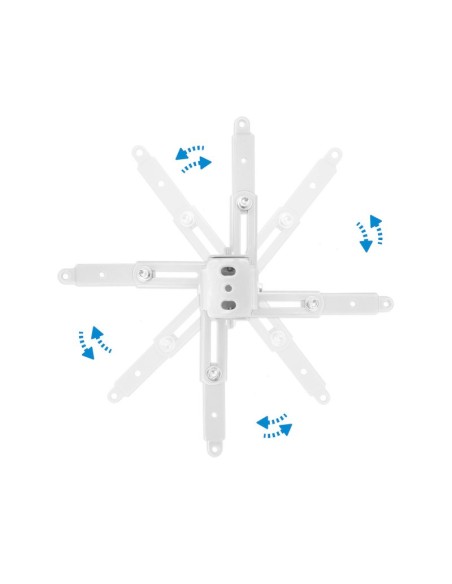Tooq PJ2012T W Soporte Proyector Techo Blanco