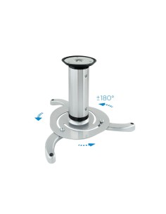 Tooq PJ1010TN S Soporte Proyector Techo Plata 2