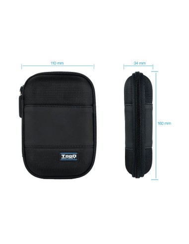 Tooq Funda resistente disco duro de 25 Negro