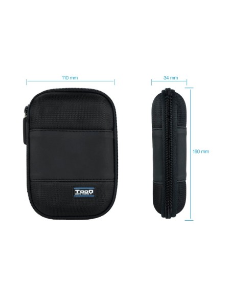 Tooq Funda resistente disco duro de 25 Negro