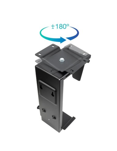 Tooq TQMUD01 Soporte CPU escritorio pared Negro