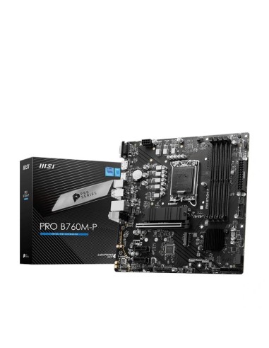 MSI Placa Base PRO B760M P DDR5 mATX LGA1700