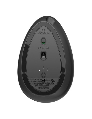 Logitech MX Vertical Raton ergonomico Negro