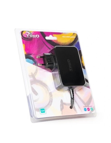 Tooq Cargador portatil GAN USB C PD 90W Negro