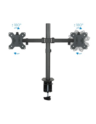 Tooq DB1232TN B Soporte Monitor Mesa 2Brazos 13 32