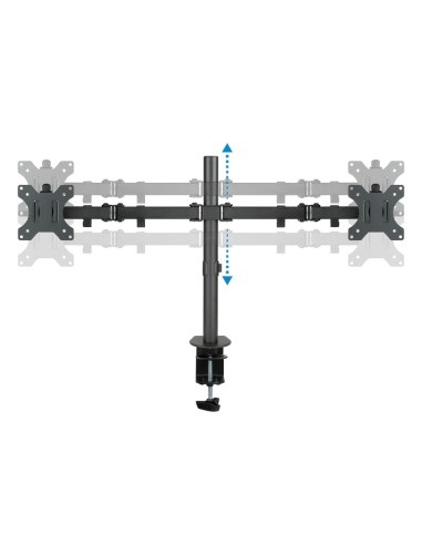 Tooq DB1232TN B Soporte Monitor Mesa 2Brazos 13 32