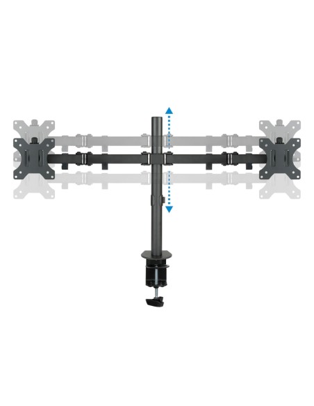 Tooq DB1232TN B Soporte Monitor Mesa 2Brazos 13 32