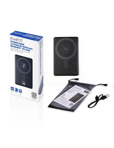 EWENT POWERBANK SLIM 5000mAh MagSafe PD 20W