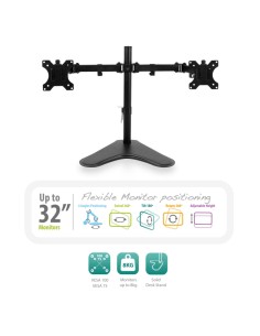 Ewent EW1536 Soporte Sobremesa 2xMonitores 32 VES 2