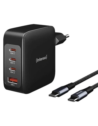Intenso KIT Cargador GaN W140A3C Cable USB C