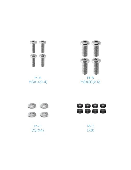Tooq Adaptador VESA 200x200 para pantallas 23 42