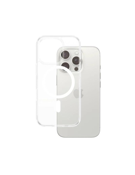 PanzerGlass Case con White MagSafe iPhone 16 Pro