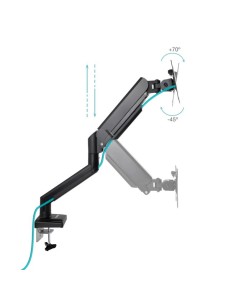 Tooq Soporte mesa DB1334TNR B 1 brazo 13 34 2