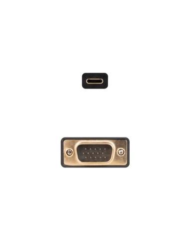 Nanocable Cable Conversor USB C M a VGA M 18 M