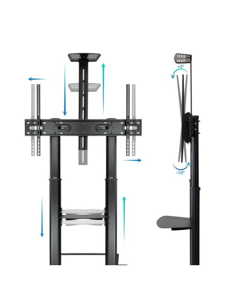 Tooq FS20400M B Soporte suelo 60 100 regulable