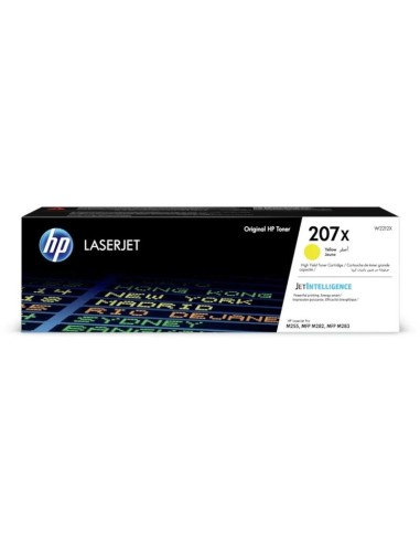 HP Toner 207X Amarillo
