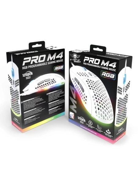 Spirit of Gamer Raton Pro M4 White