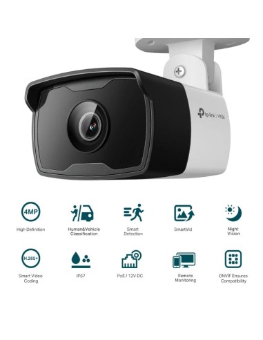 VIGI Camara IP Bullet C340I 4MP Plastico IR 28mm