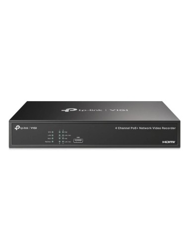 VIGI Grabador IP NVR1004H 4P Rack 01 HDD 04 C PoE