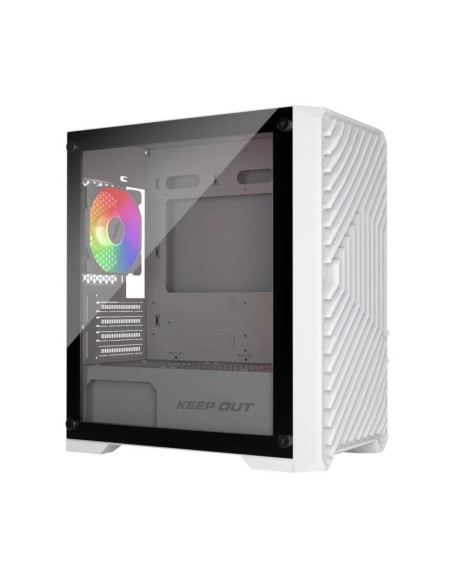 Keep Out Caja M Atx XC 220W 4FANS Usb30 White