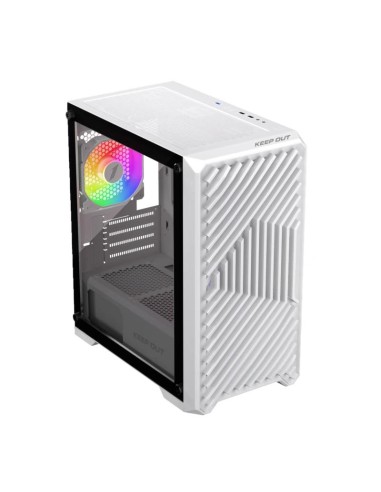 Keep Out Caja M Atx XC 220W 4FANS Usb30 White