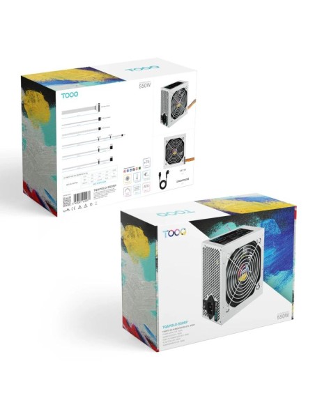 Tooq Fuente Alimentacion TQAPOLO 550SP 550W