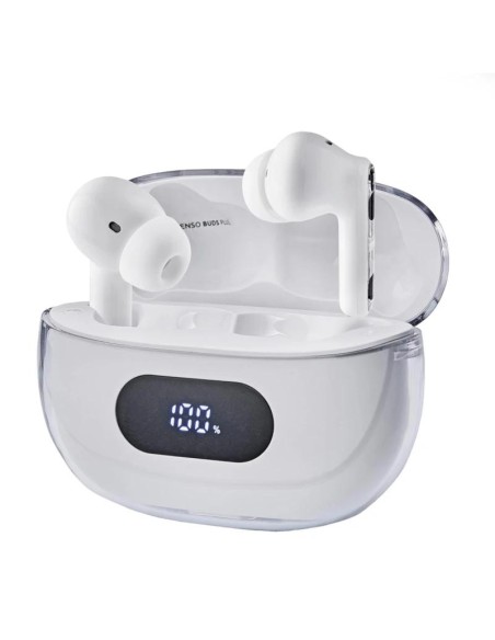 Intenso Buds Plus Auriculares TWS ANCENC Blanc