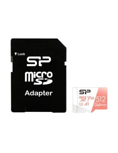 SP MicroSDXC 512GB Clase 10 V30 A1 2