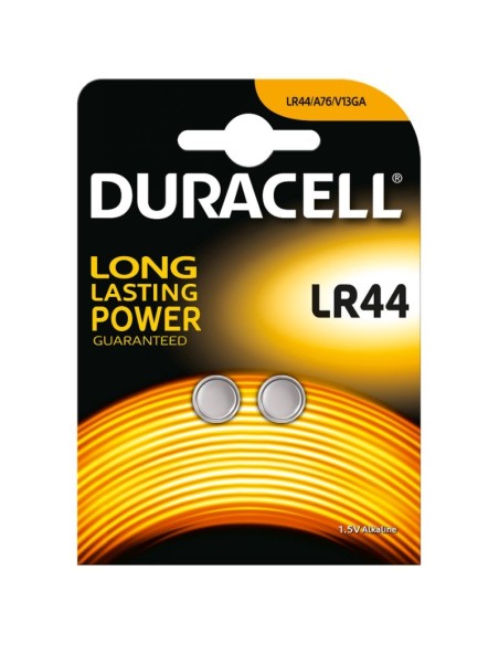 Duracell Pila Boton Alcalina LR44 15V Blister2