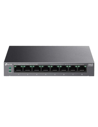 TP Link LS108GP Switch 8xGb PoE 62W Desktop