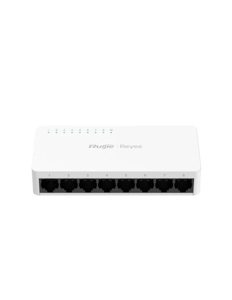 Reyee Unmanaged Switch 8x10 100 RJ45 Plastic Case