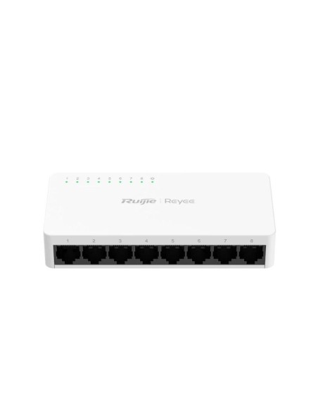 Reyee Unmanaged Switch 8x10 100 RJ45 Plastic Case