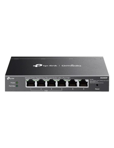 TP Link ES206GP Switch 4xGb PoE 2xGb 65W Desktop