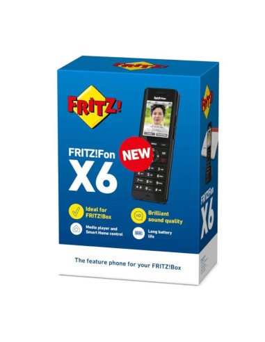 FRITZ Fon X6 Telefono inalambDECT Negro