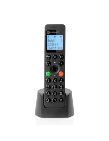 MOTOROLA DOT201 telefono DECT Negro