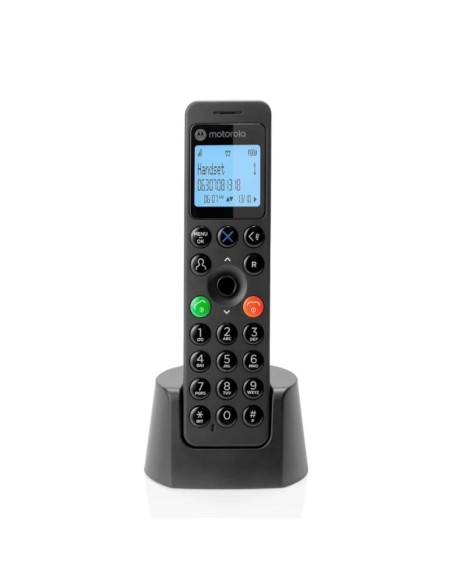 MOTOROLA DOT201 telefono DECT Negro