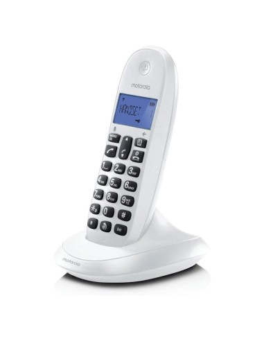 MOTOROLA C1001 CB Telefono DECT Blanco