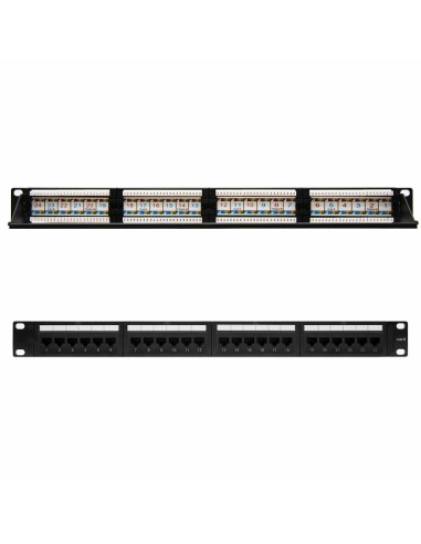 Nanocable Panel Parcheo 24P CAT6 UTP 191U Dual