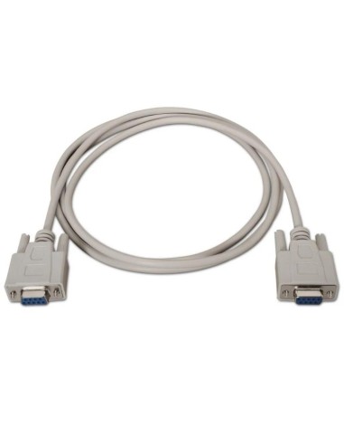 Aisens Cable Serie Null Modem DB9 H DB9 H 18m