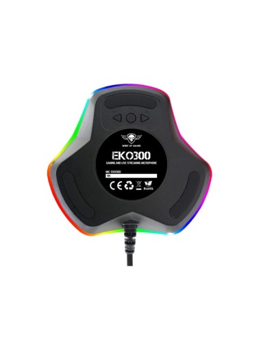 Spirit of Gamer Microfono Eko 300 Negro