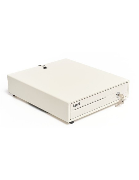 iggual Cajon portamonedas IRON 10W 38cm 46 blanco