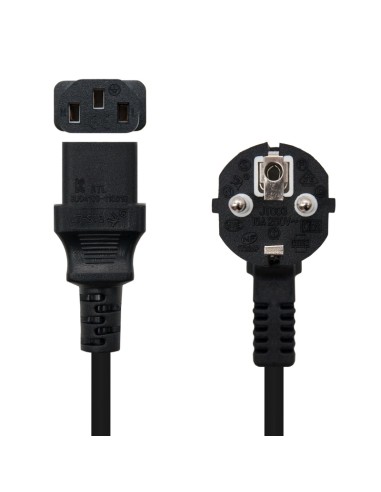 Nanocable Cable Alimentacion CPU CEE7 M C13 H 3 M