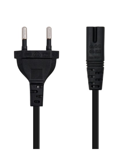 Nanocable Cable Alim forma 8 CEE7 16 M C7 H 15m