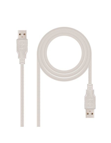 Nanocable Cable USB 20 Tipo A M A M 20 m