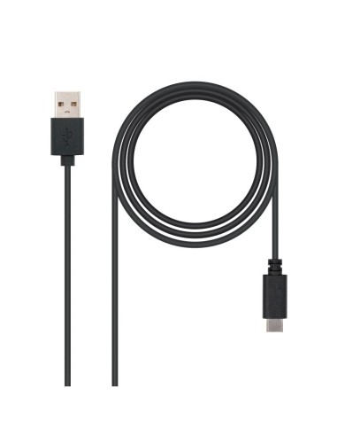 Nanocable Cable USB 20 3A Tipo USB C M A M 1 M