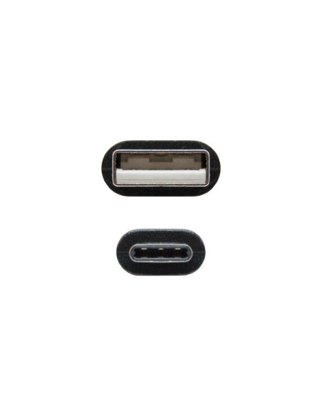 Nanocable Cable USB 20 3A Tipo USB C M A M 1 M