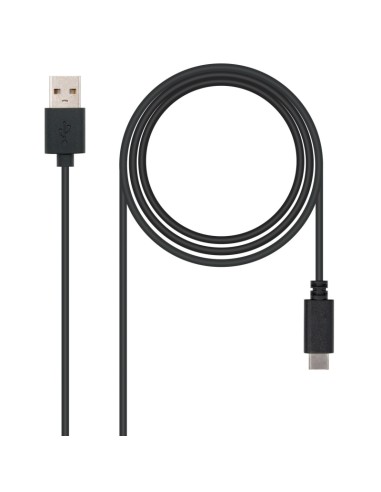 Nanocable Cable USB 20 3A Tipo USB C M A M 2 M