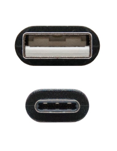 Nanocable Cable USB 20 3A Tipo USB C M A M 2 M