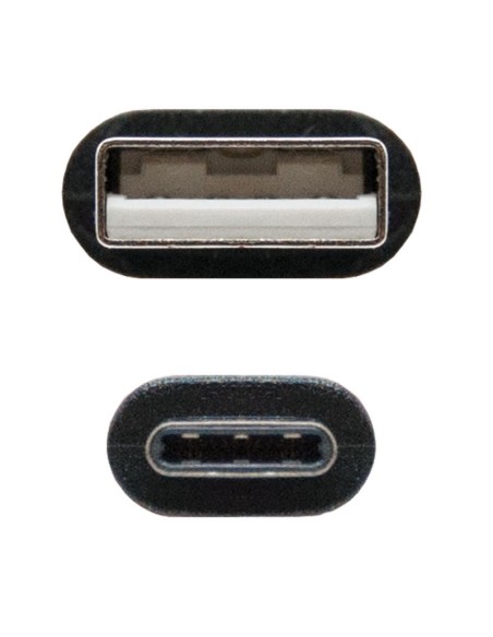 Nanocable Cable USB 20 3A Tipo USB C M A M 2 M
